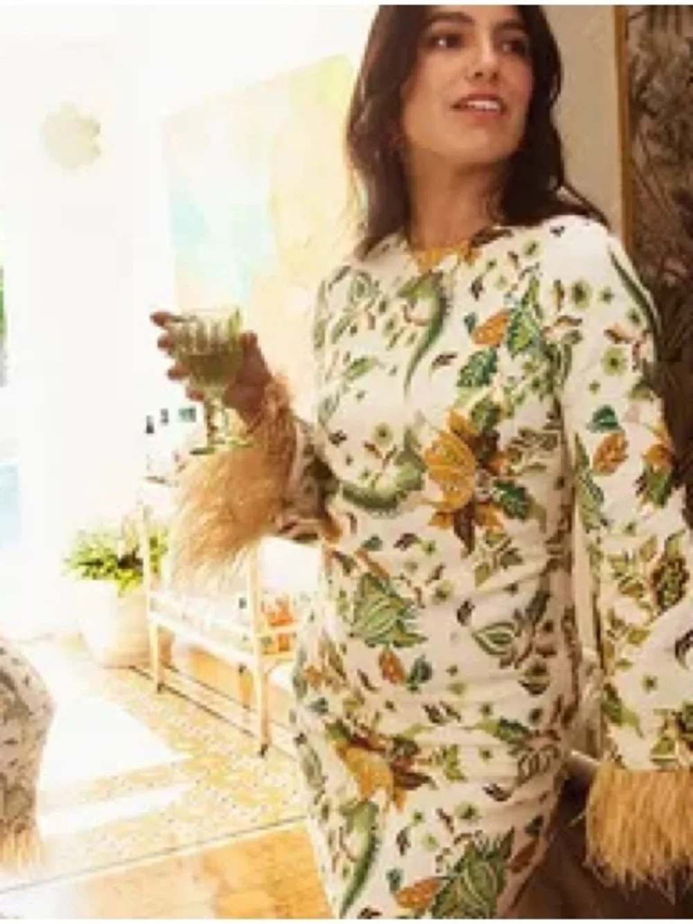 Antonio Melani x The Nat Note Palm Beach Dress